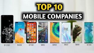 Top 10 Mobile Companies I The Best 10 Companies For Mobile Phones IN All Over The World I IN Hindi