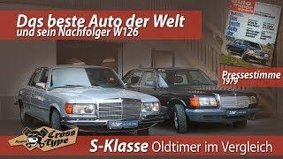 Vergleich Mercedes S-Klasse Oldtimer W116 vs W126   - Project CROSS TYPE