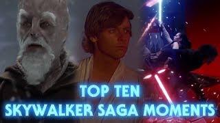 The Top Ten Moments From the Skywalker Saga