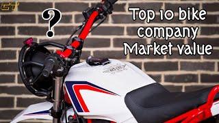 Top 10 bike company Market value