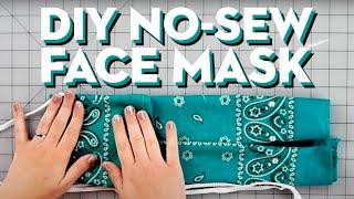 How To Make A DIY No-Sew Face Mask | Good Housekeeping