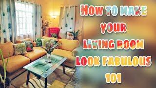 My top 10 tips on how to decorate a living room. PART 1