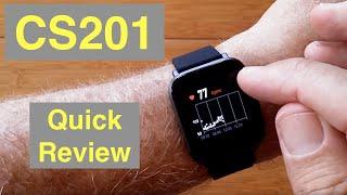 ELIRIN CS201 5ATM Waterproof Swimmer’s Health Fitness Smartwatch: Quick Overview