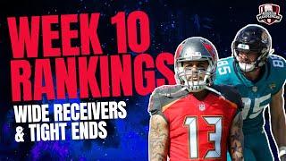 Fantasy Football Rankings - Week 10 Wide Receiver / Tight End Rankings  - Fantasy Football Advice