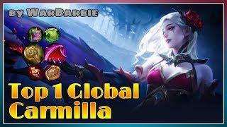 Support With Damage | Top 1 Global Carmilla 2020 by WarBarbie | Top Global Gameplay | MOBILE LEGENDS