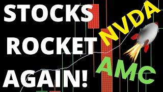 STOCKS ROCKET AGAIN! WHAT TO BUY? (AMC NVDA ASAN) 2021