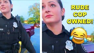 Top 10 Moments RUDE Cops Got OWNED!