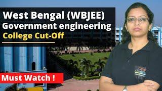 Top 10 West Bengal ( WBJEE ) Government engineering College Cut-Off | JEE Result 2020 | Rank wise .