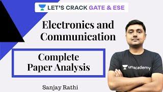 GATE 2020 Complete Paper Analysis | Electronics and Communication | Sanjay Rathi