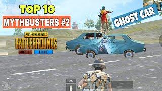 Top 10 Mythbusters in PUBG Mobile Lite | Pubg Mobile Lite Myths - 2