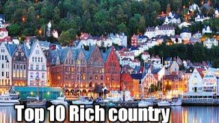 Top 10 rich country