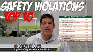 Top 10 Safety Violations For 2019 On The Job site from Toolfetch