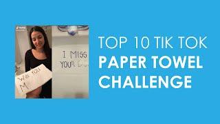 Top 10 Tik Tok Paper towel challenge compliation Part 1 - 2020