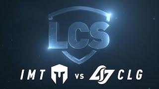 IMT vs CLG | Week 6 | Spring Split 2020 | Immortals vs. Counter Logic Gaming