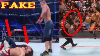 WWE TOP 10 FAKE MOMENTS | wwe fake funny moments | wwe fake | top 10