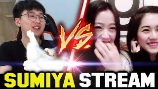 GF is watching SUMIYA vs 2 Girls | Sumiya Invoker Stream Moment #1386