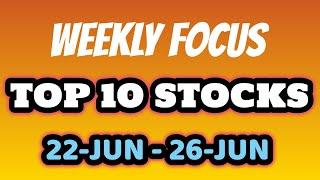 Top 10 Stocks To Focus This Week? | Tamil | Nifty | Share | Banknifty | Aliceblue | Zerodha | CTA