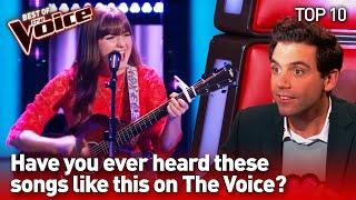 The most SURPRISING COVERS in The Voice #4 | Top 10