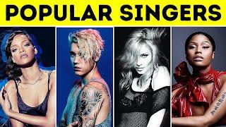 Top 10 Most Popular Hollywood Singers 2021 - INFINITE FACTS