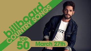 Billboard Country Songs Top 50 (March 27th, 2021)