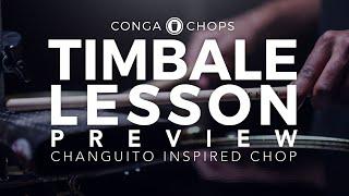 How To Play a Changuito Inspired Phrase on Timbales | Lesson Preview // Conga Chops