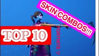 Fortnite - TOP 10 BEST SKIN COMBOS YOU NEED TO TRY!!!