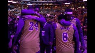 Lakers Introduce Every Player As Kobe Bryant