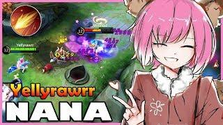 Nana the forgotten Mage Support. | Top Global | Yellyrawrr | Mobile legends