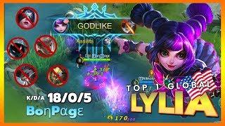 Meta Heroes?! No Problem!! Let's Burn them All | Top 1 Global Lylia by ᏰoηᎮαgε ~ MLBB