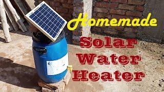 Solar Water Heater Homemade _ How to Make Solar Water Heater At Home