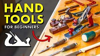 10 MUST HAVE HAND TOOLS For Woodworking Beginners // Gift Guide