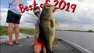 BEST OF 2019 Fishing Videos ... How To Remove a Fish Hook and How To Catch Giant Bass