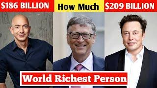 New List of Top 10 Richest Person in the World 2021 | सबसे अमीर कौन है ? | Elon Musk, Bill Gates