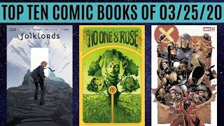 Top 10 Comic Books of the Week - 03/25/20
