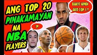 TOP 20 PINAKA-Mayamang NBA PLAYERS |2019 | ASK TEACHER POPONG SPORTS TRIVIA