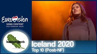 Iceland ESC Selection (Söngvakeppnin) 2020 Top 10 With Comments (After Show)