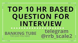 TOP HR INTERVIEW QUESTION AND ANSWER