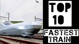 Top 10 fastest train in the world