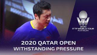 Withstanding Pressure - Xu Xin | 2020 ITTF Qatar Open.