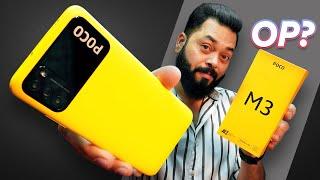 POCO M3 Indian Retail Unit Unboxing & First Impressions ⚡ 6GB RAM, 6000MAh Battery, FHD+ @11K