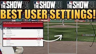 Best Hitting & Pitching Settings! MLB The Show 20 Tips & Tutorials!