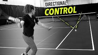 STOP Hitting Forehands Wide! (how to control direction)