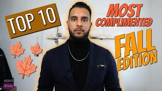 TOP 10 FALL FRAGRANCES | MOST COMPLIMENTED COLOGNES (Rated and Reviewed)