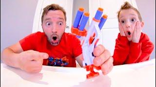FATHER & SON GET CHEAPEST NERF EVER! / Only $3