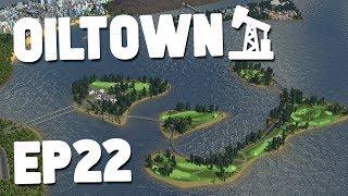 FLOATING GOLF COURSE - Cities Skylines OilTown #22