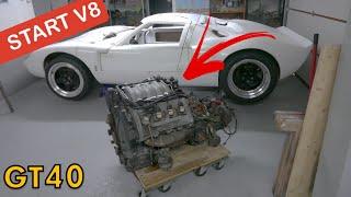 ON DÉMARRE le MOTEUR V8 Feat COUPABLE DETOUT  [GT40 project #27]