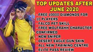 Free fire top new updates after june 3 2020 maintenance break tricks tamil