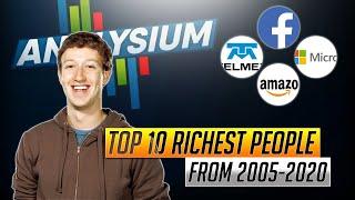 [Top 10] Richest People in the World 2005-2020