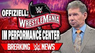 OFFIZIELL: WrestleMania ohne Publikum im Performance Center | WWE BREAKING NEWS