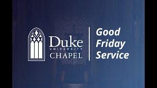 Good Friday Worship Service - 4/10/20